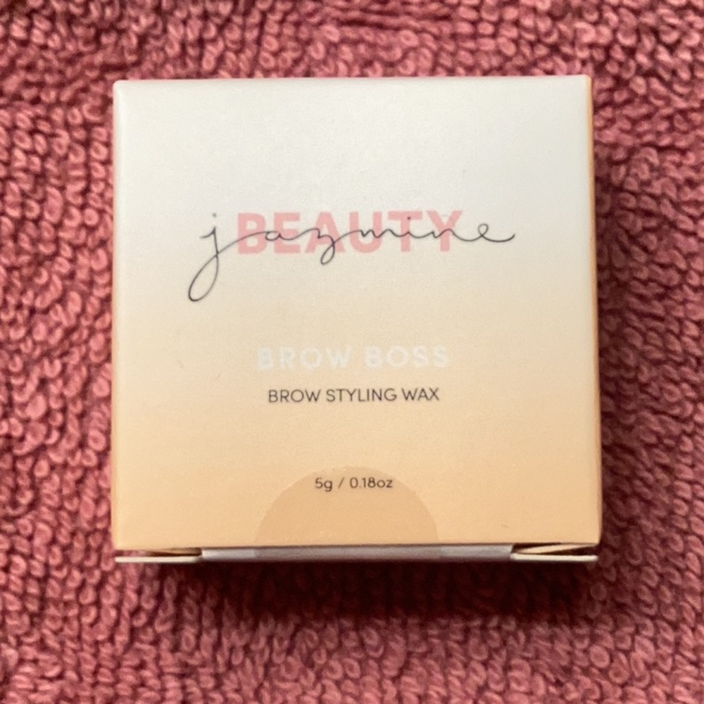 Brow styling wax